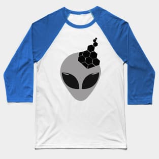 Faded alien Baseball T-Shirt